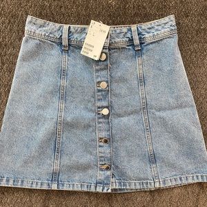 H&M high waist Jean skirt